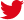 Red Twitter bird logo, a widely recognized icon for social media communication.